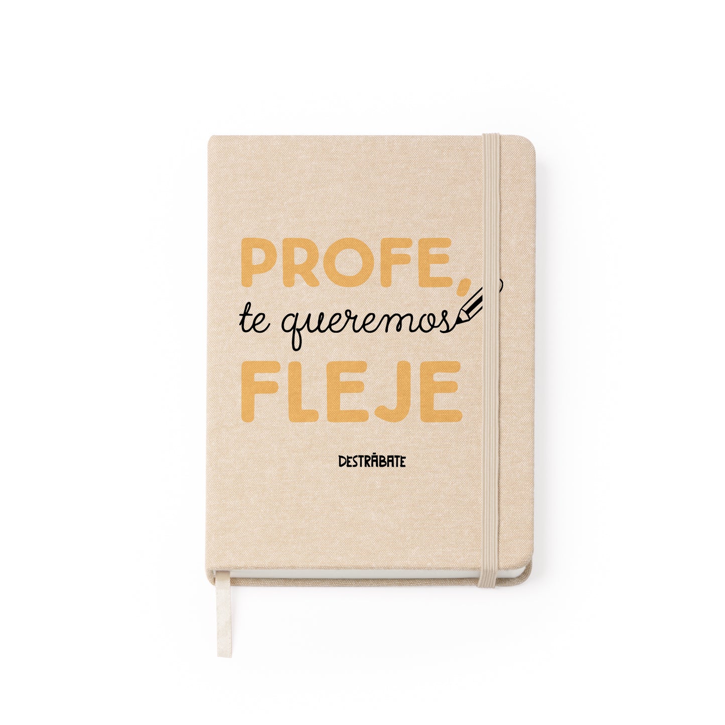 Libreta "Profe, te queremos fleje"