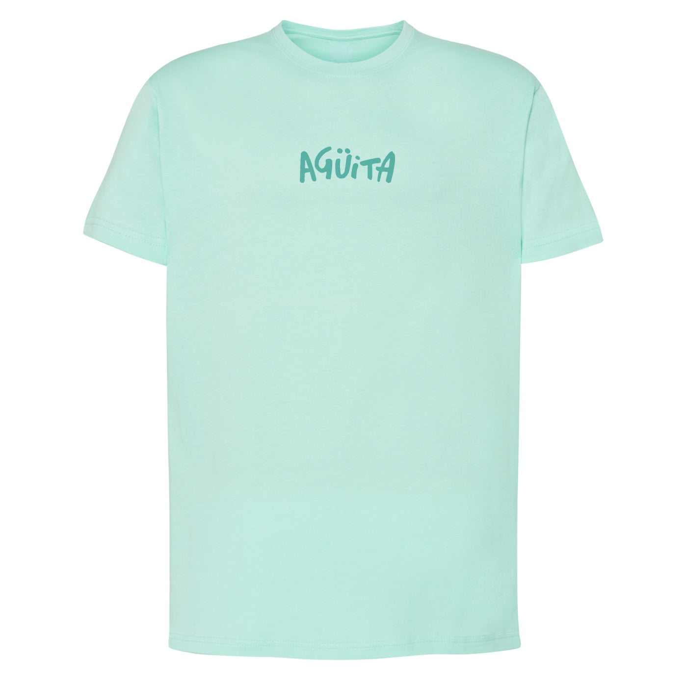 Camiseta Regular Verde "Agüita"