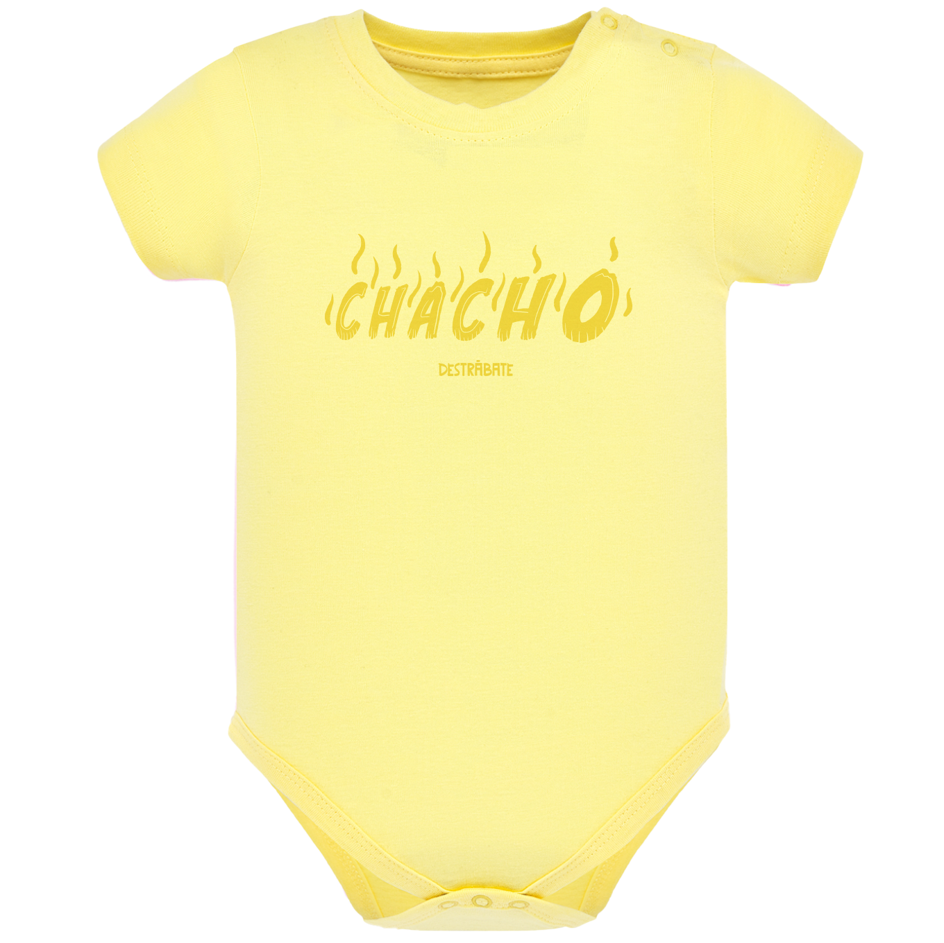 Body de bebé Amarillo ¨Chacho¨ Opción 2
