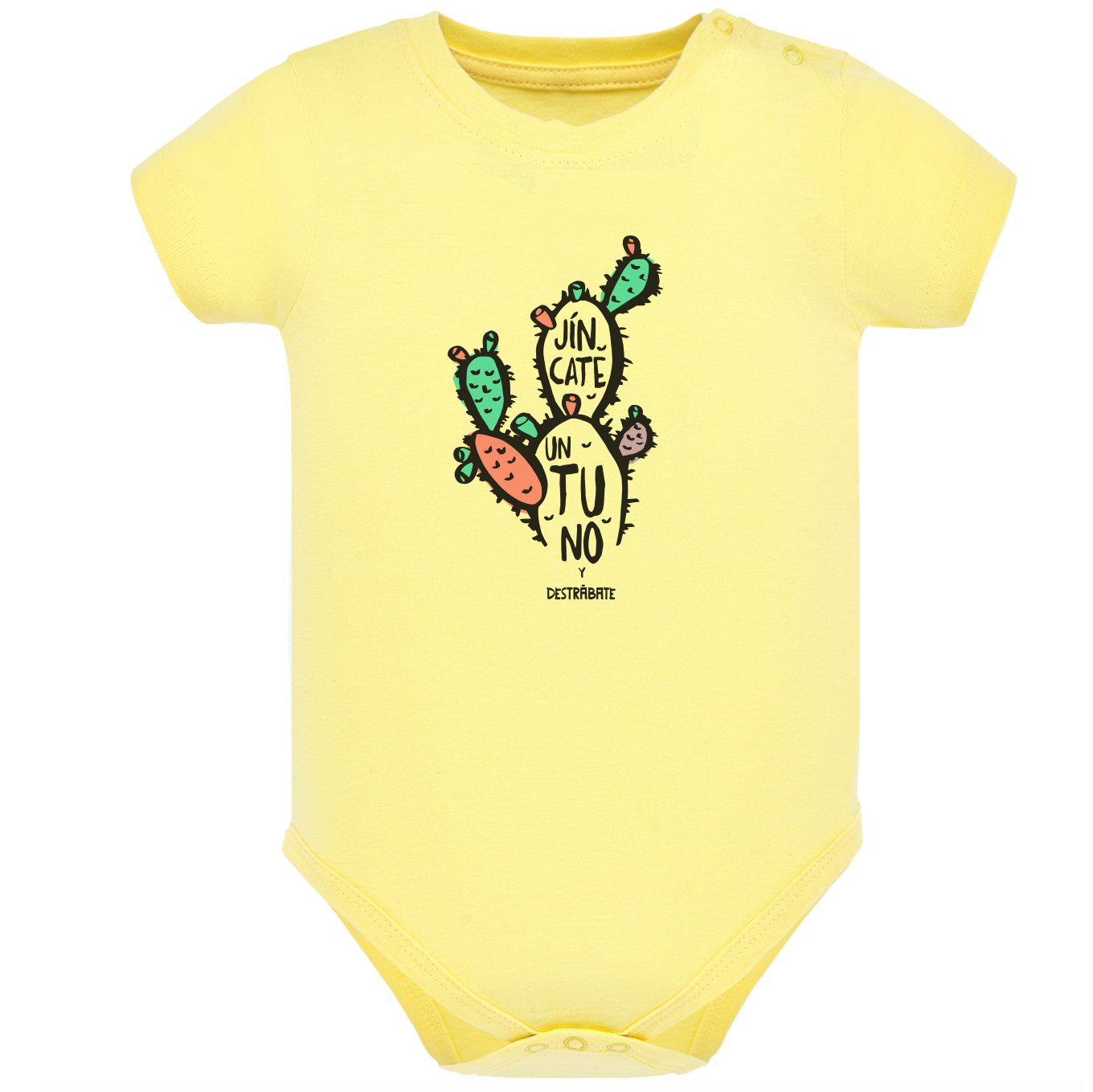 Body de bebé Amarillo ¨Jincate un tuno¨