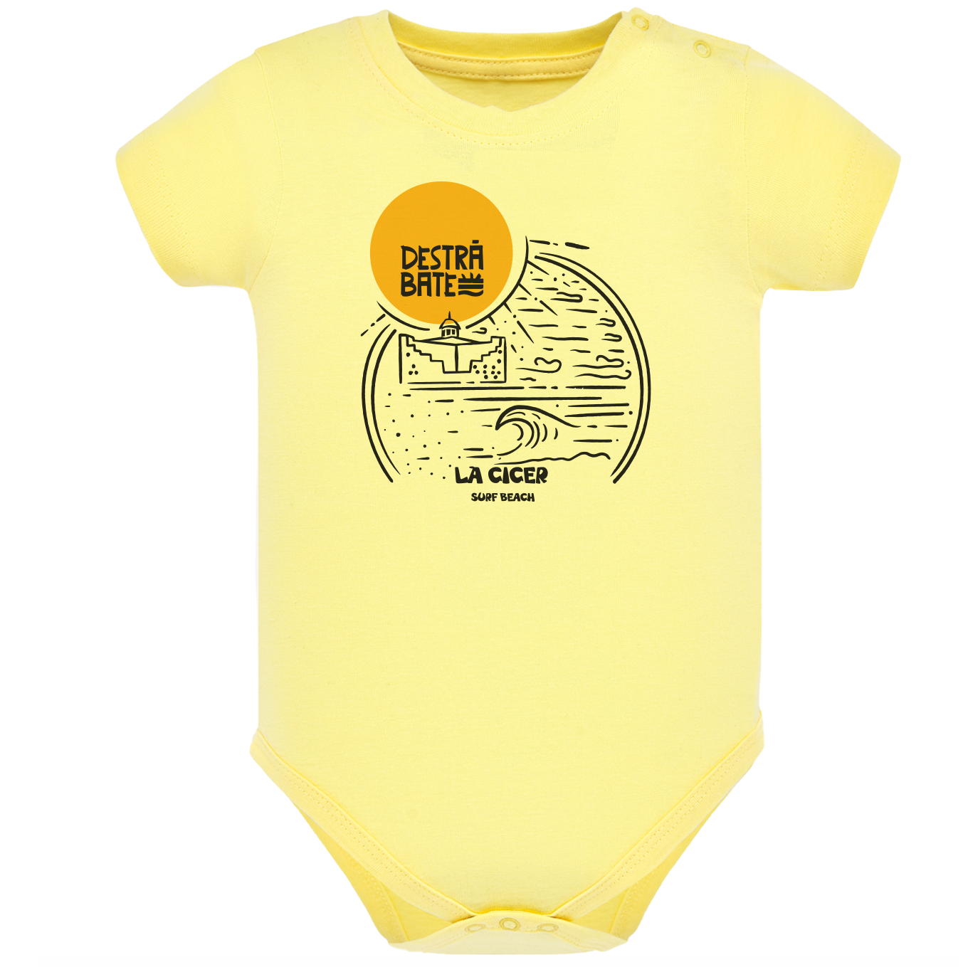 Body de bebé Amarillo ¨La Cicer¨