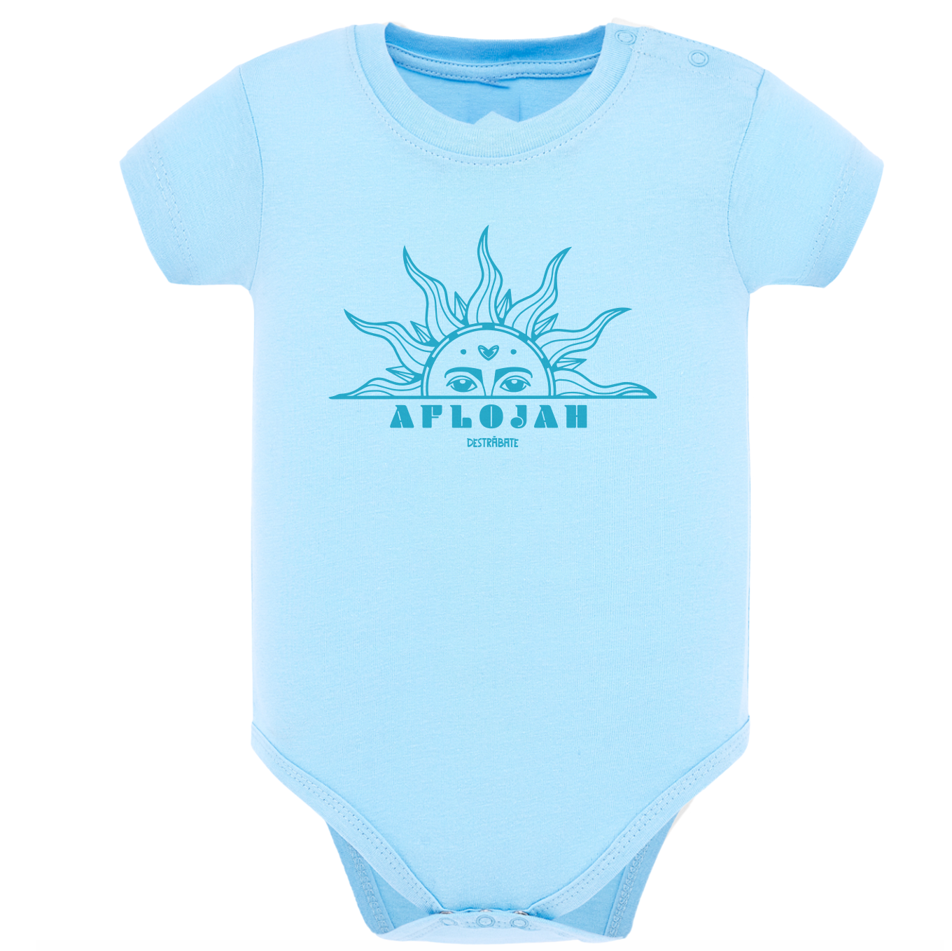 Body de bebé Azul ¨Aflojah¨ Opción 2