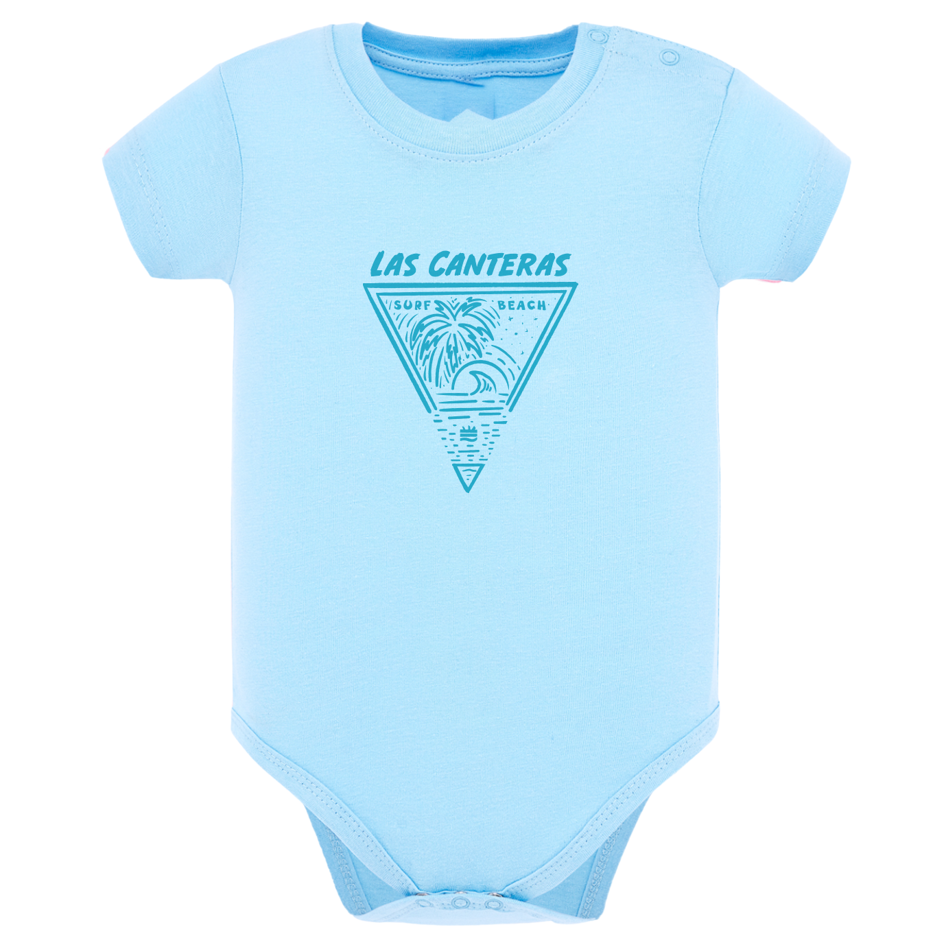 Body de bebé Azul ¨Las Canteras¨ Opción 2