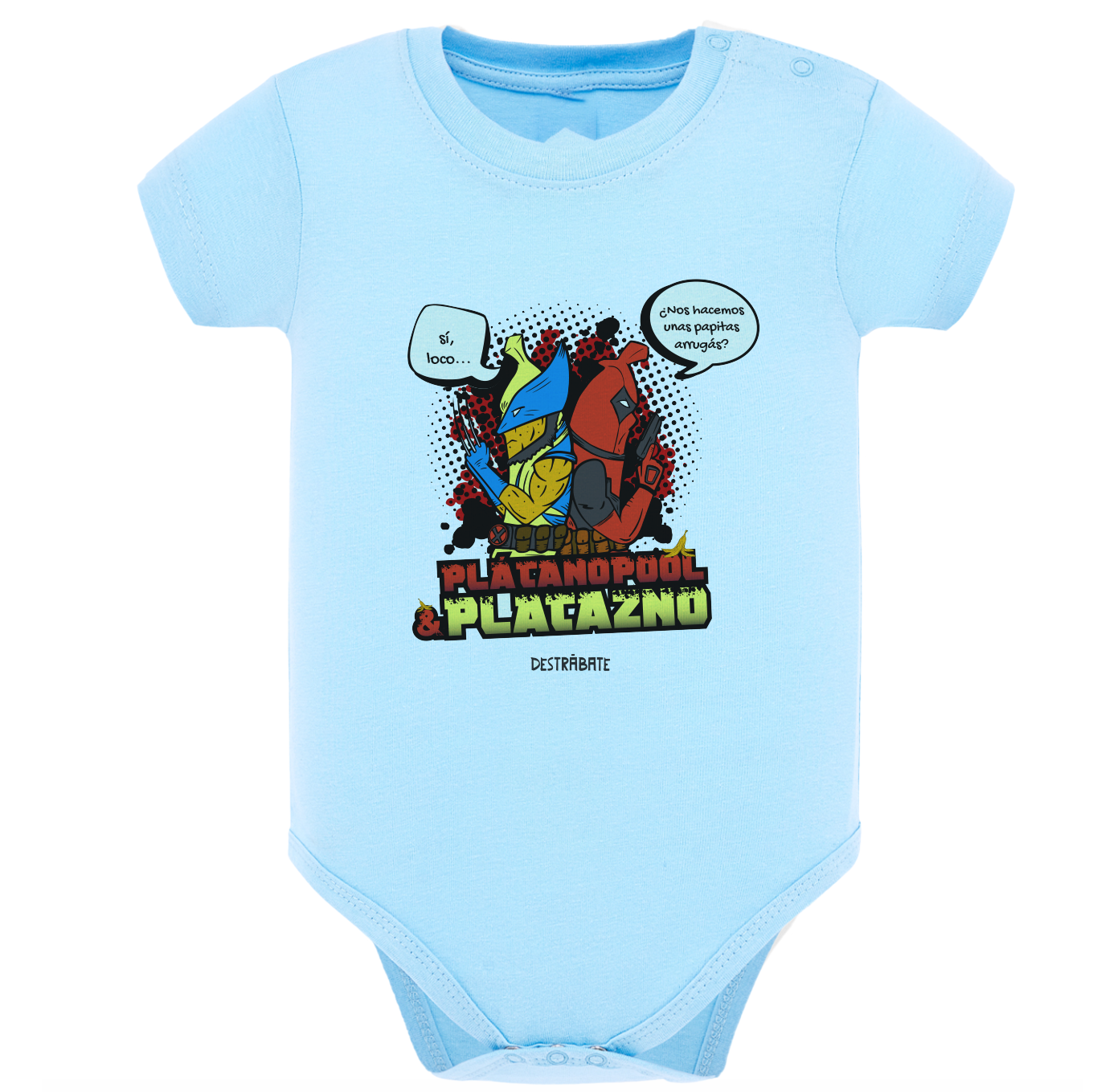 Body de bebé Azul ¨Platanopool¨