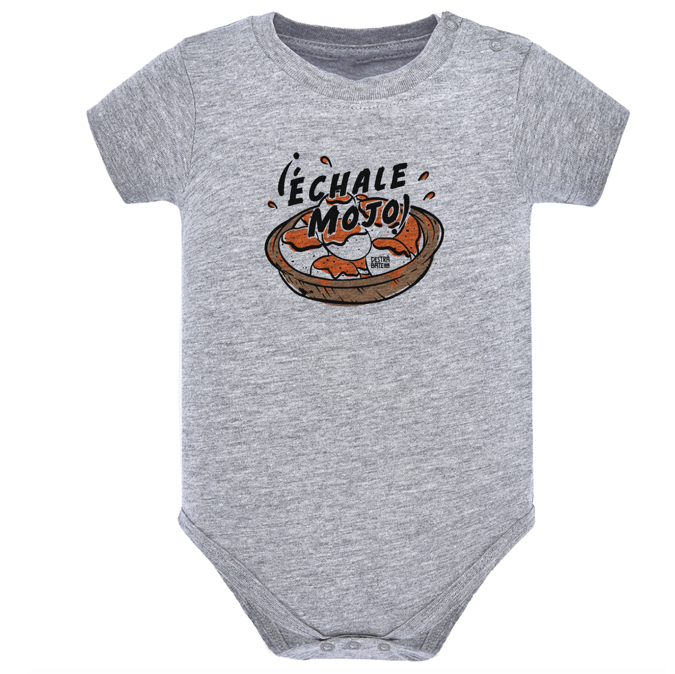 Body de bebé Gris ¨Échale mojo¨