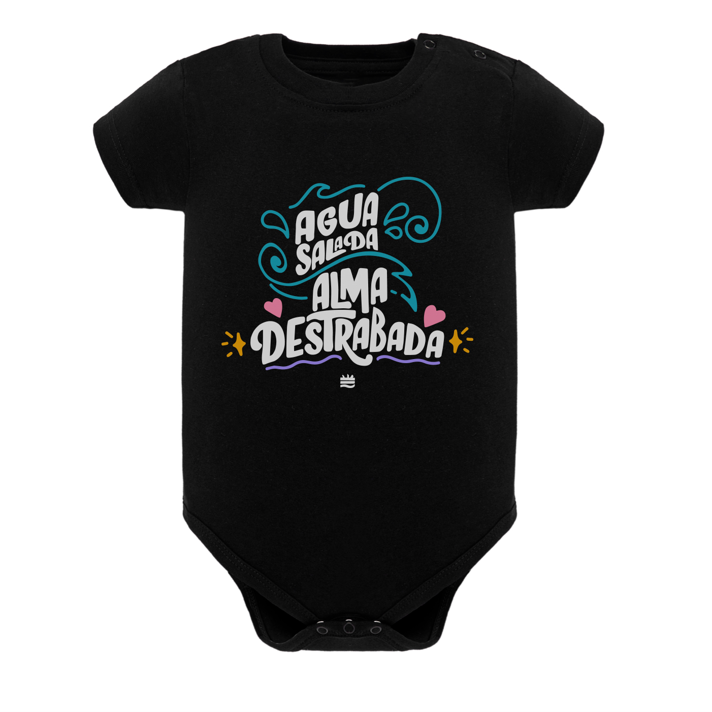 Body de bebé NG ¨Agua salada, alma destrabada¨