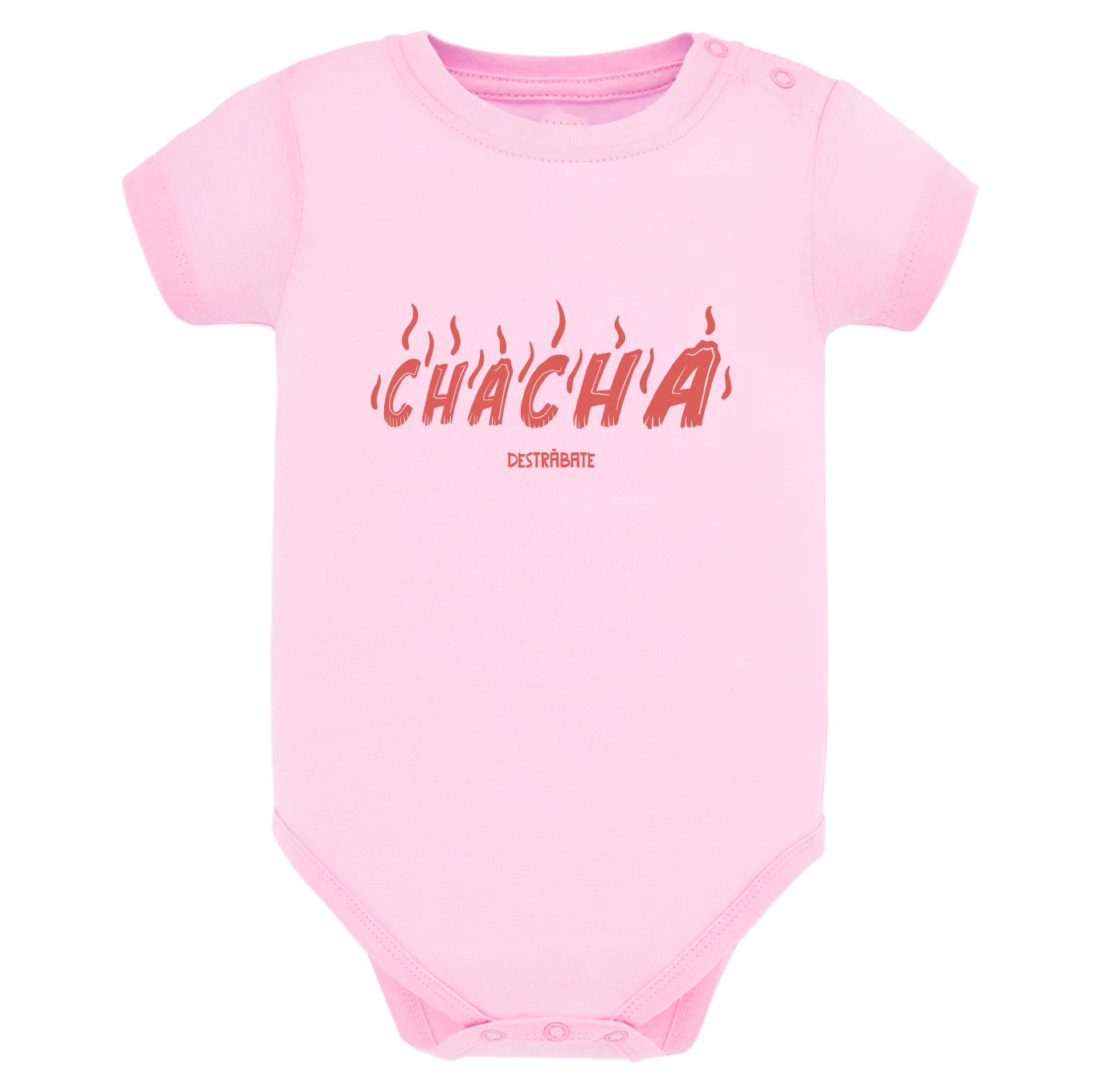 Body de bebé Rosa ¨Chacha¨ Opción 2