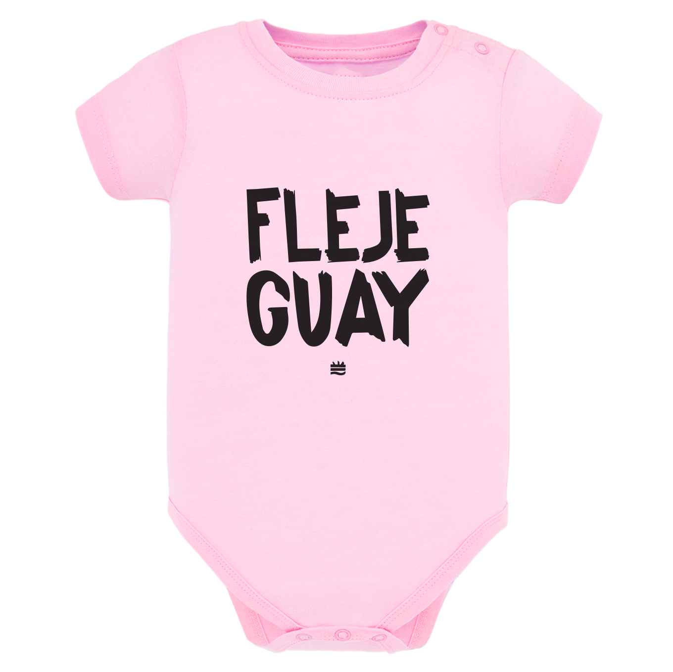 Body de bebé Rosa ¨Fleje guay¨
