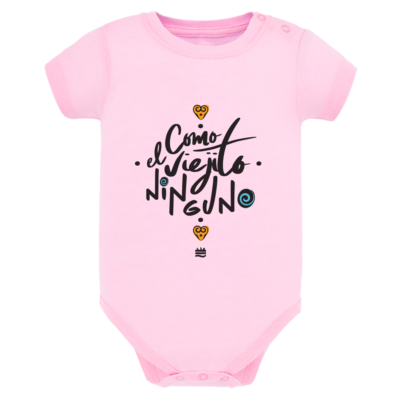 Body de bebé Rosa ¨Como el viejito ninguno¨