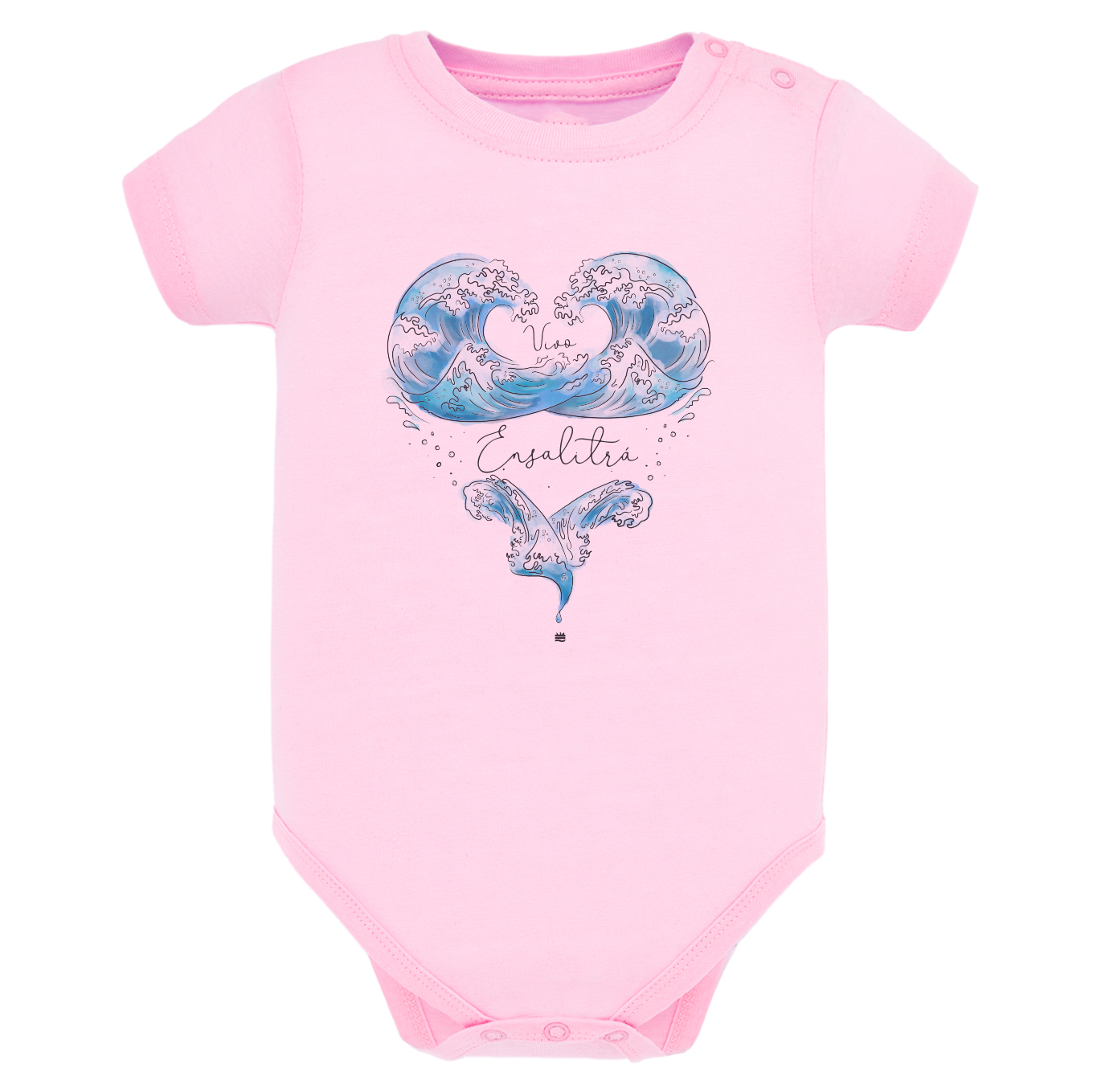 Body de bebé Rosa ¨Vivo ensalitra¨