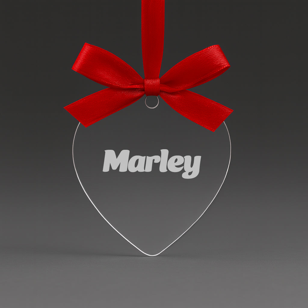 Adorno Navideño Personalizado.