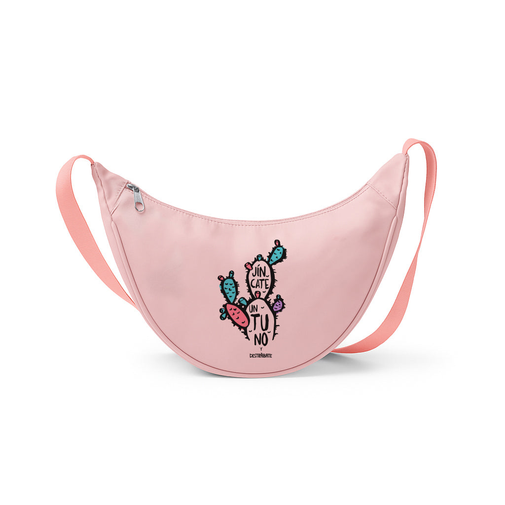 Bolso bandolera Rosa "Jíncate un tuno"