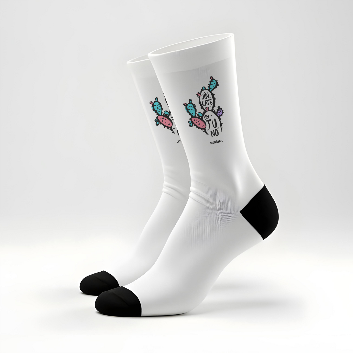 Calcetines largos ''Jíncate un tuno'' Opción 2