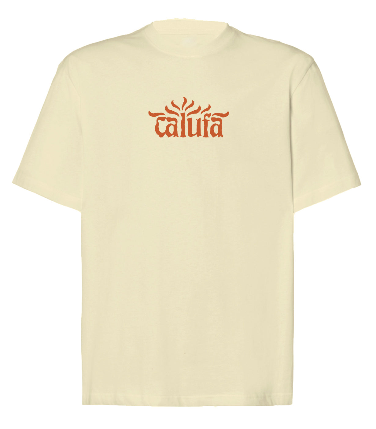 Camiseta Oversize Beige "Calufa"