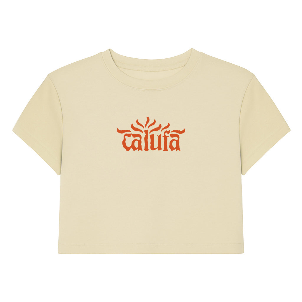 Crop Top Regular Beige "Calufa"