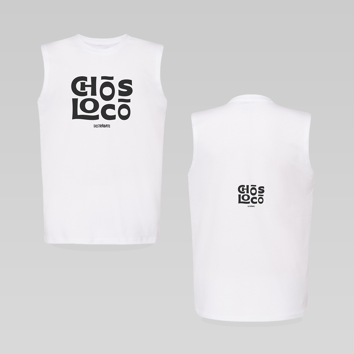 Camiseta regular BL sin manga "Chos loco"