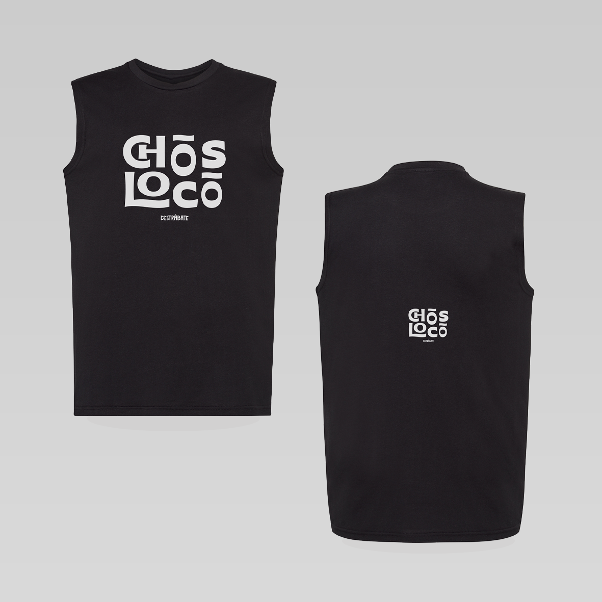 Camiseta regular NG sin manga "Chos loco"