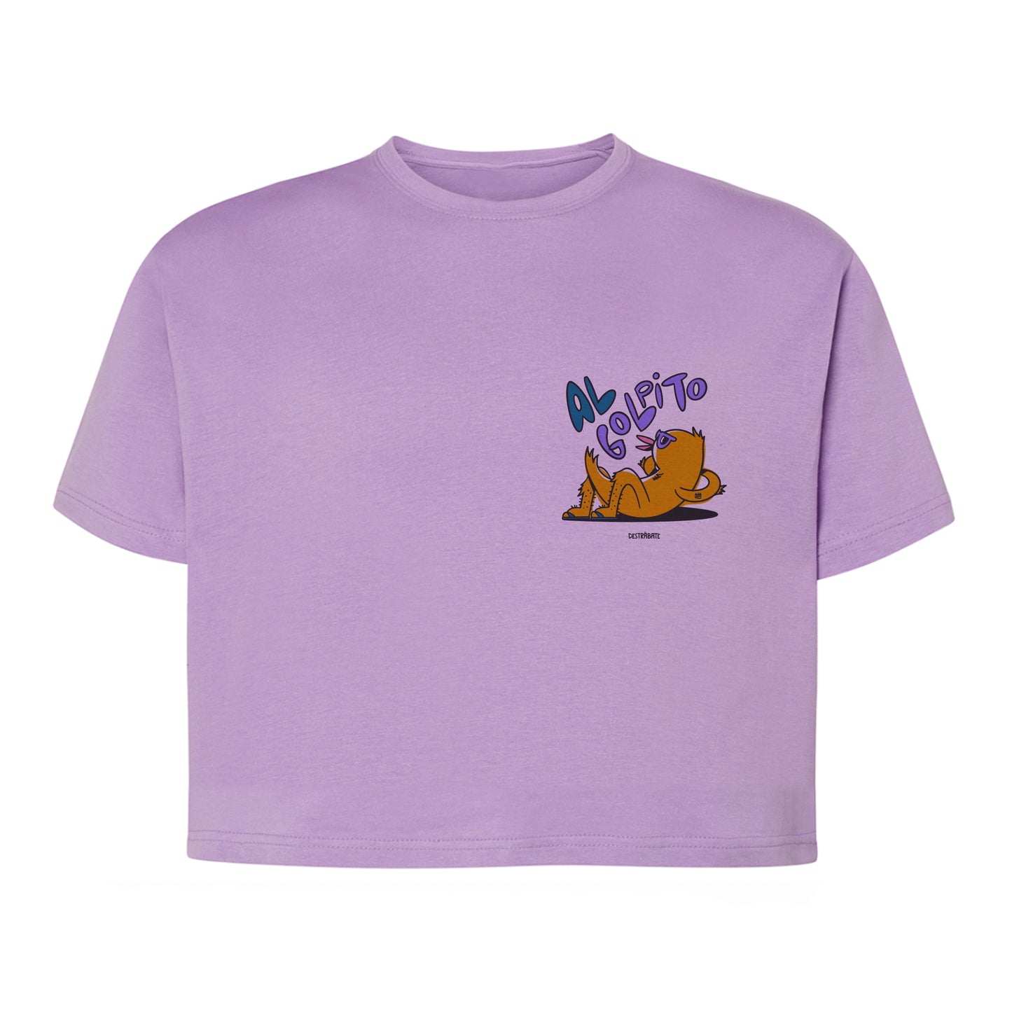 Crop Top Violeta "Al golpito"