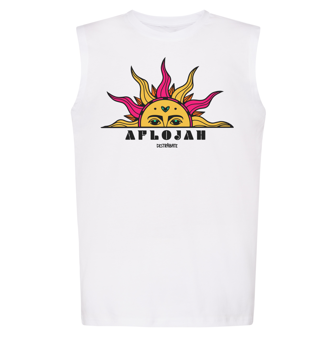 Camiseta regular BL sin manga "Aflojah"