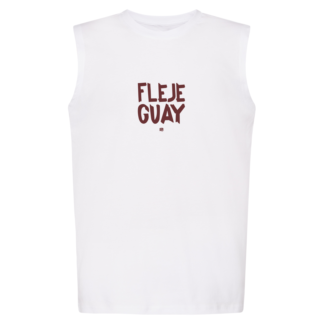 Camiseta regular BL sin manga "Fleje guay" Opción 2