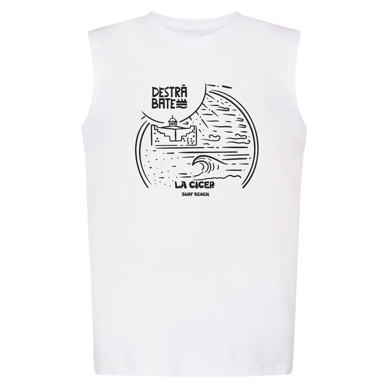 Camiseta regular BL sin manga "La Cicer"