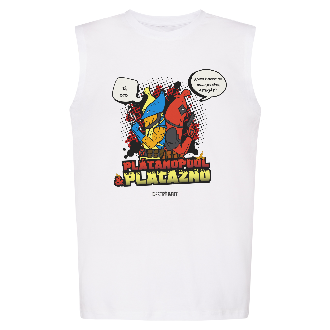 Camiseta regular BL sin manga "Platanopool"