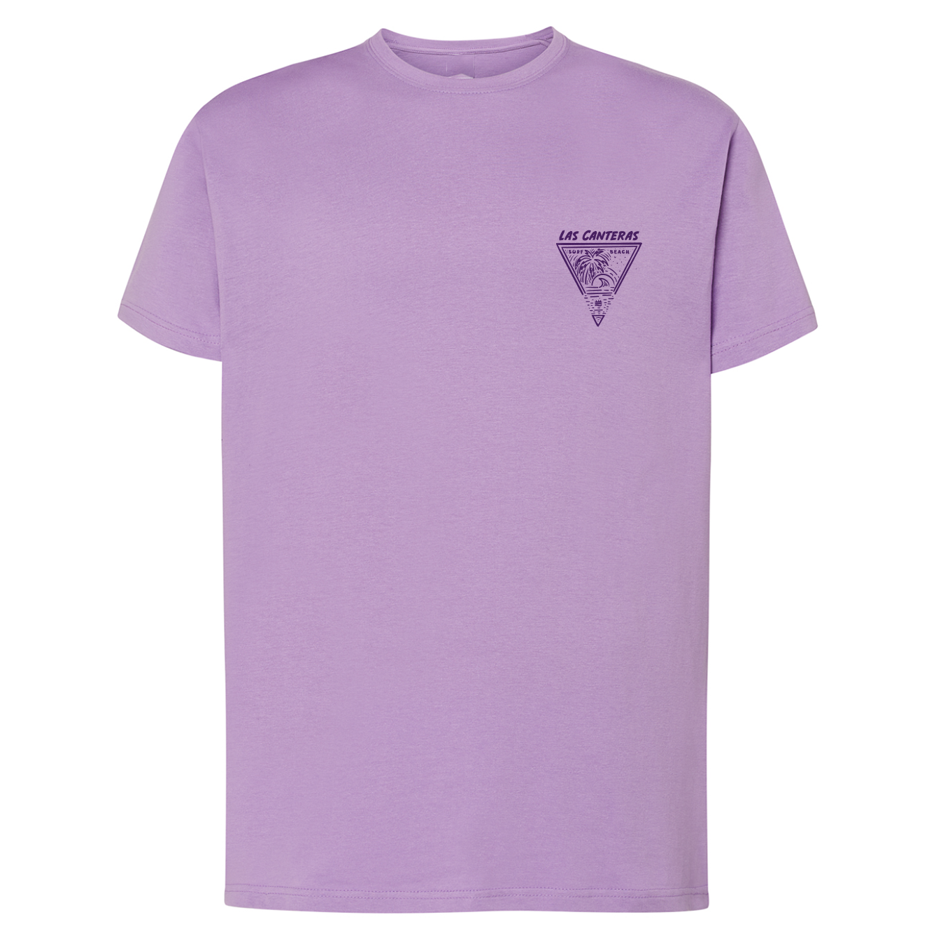 Camiseta corte regular Lila "Las Canteras" Opción 4