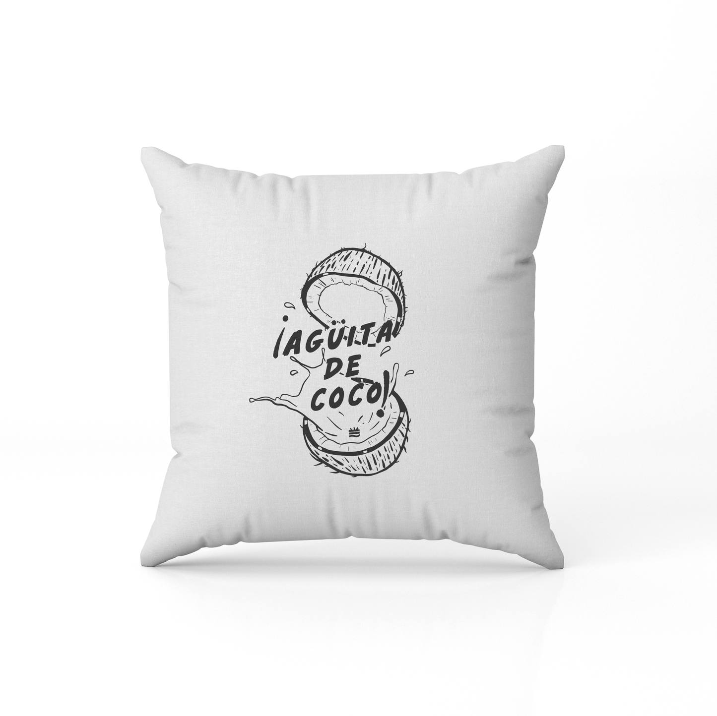 Cojín "Agüita de coco" Opción 2