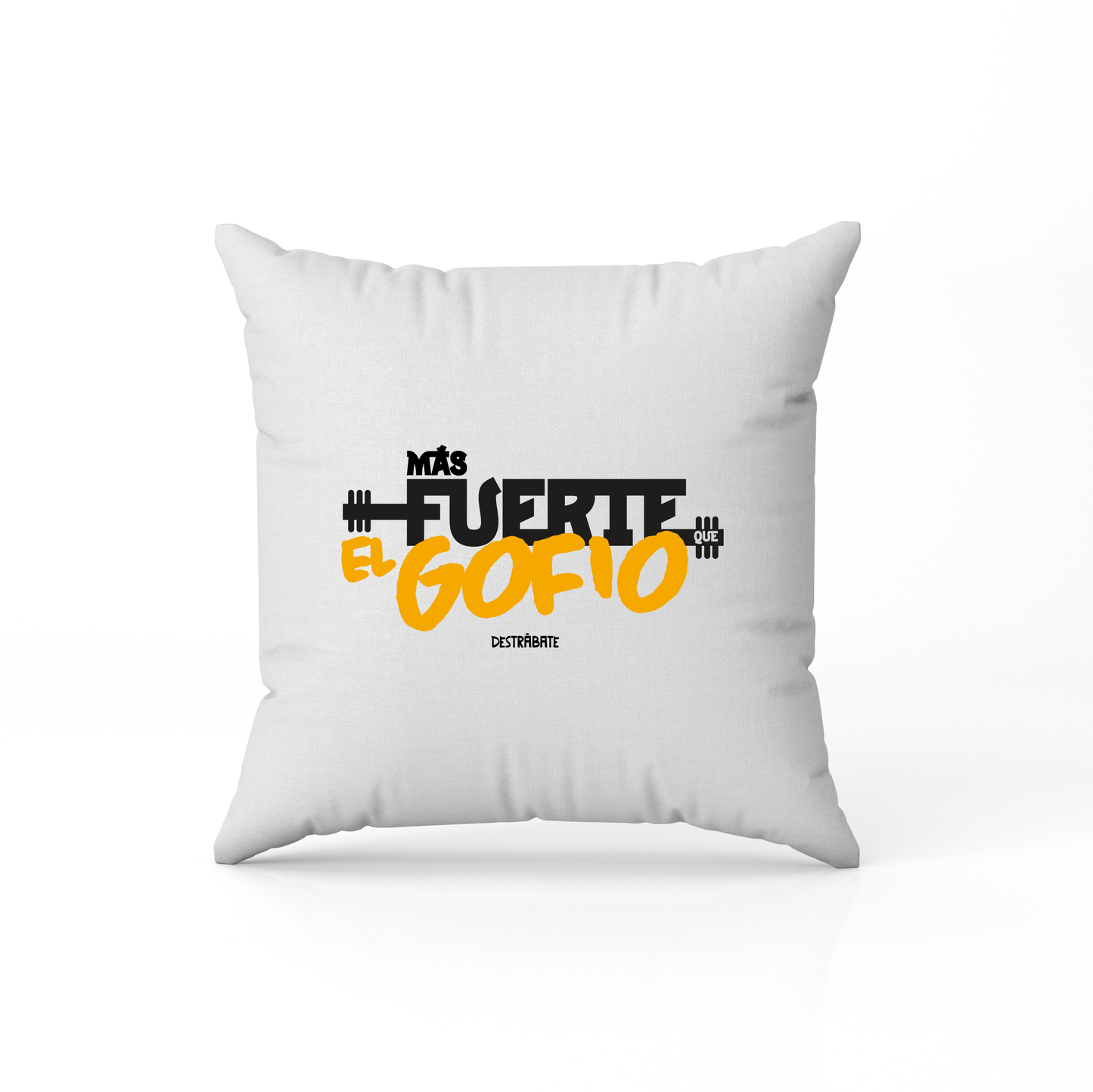 Cojín "Fuerte gofio"