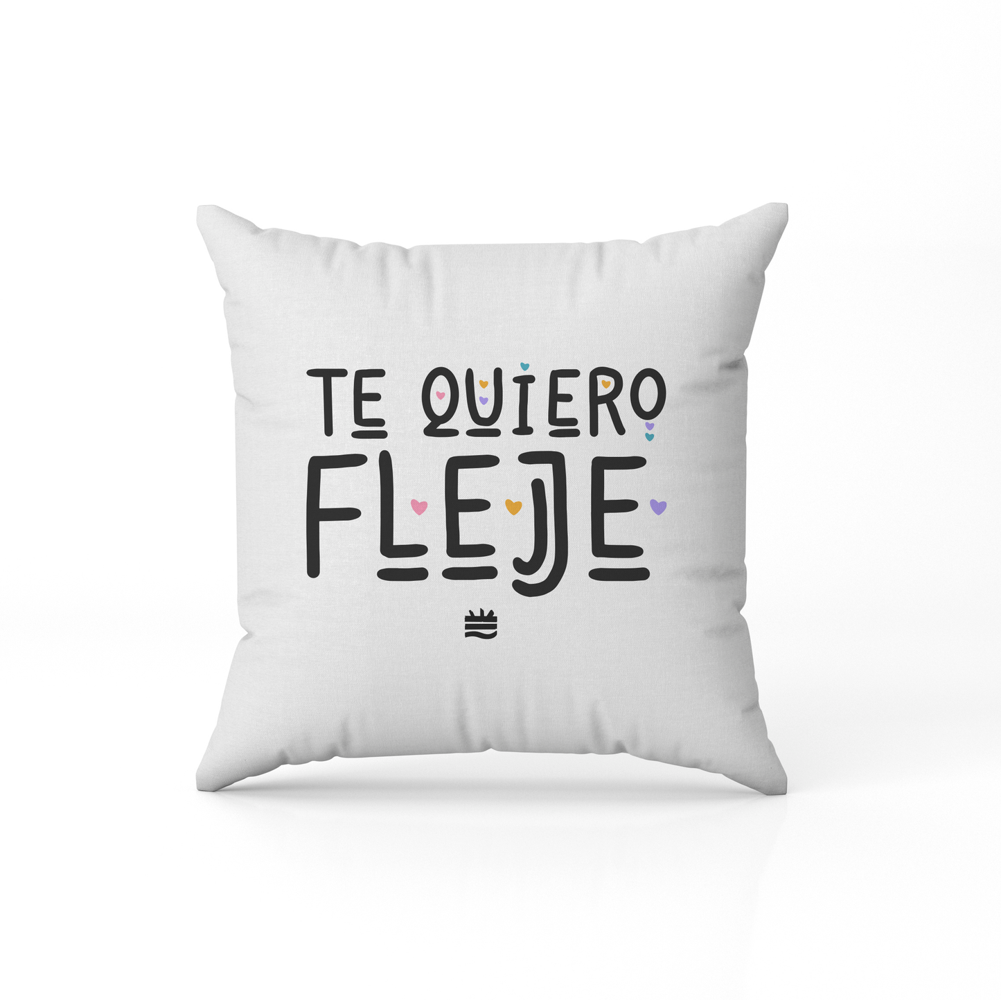 Cojín ¨Te quiero Fleje¨