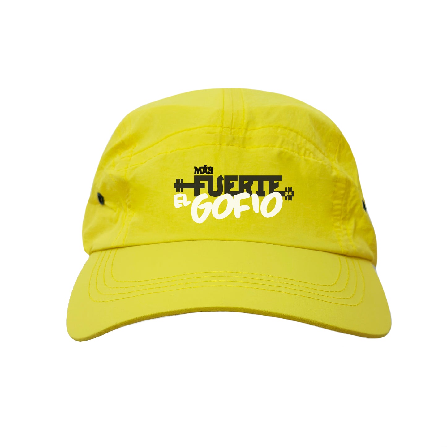 Gorra Amarilla "Más fuerte que el gofio"