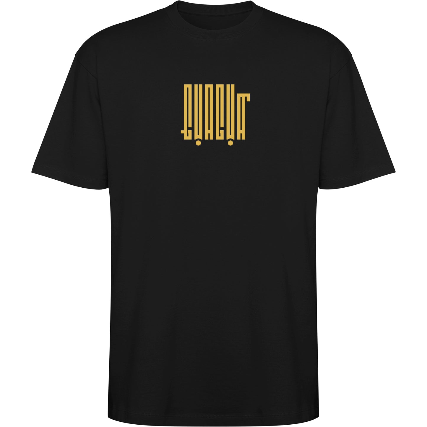 Camiseta Oversize Negra "Guagua"