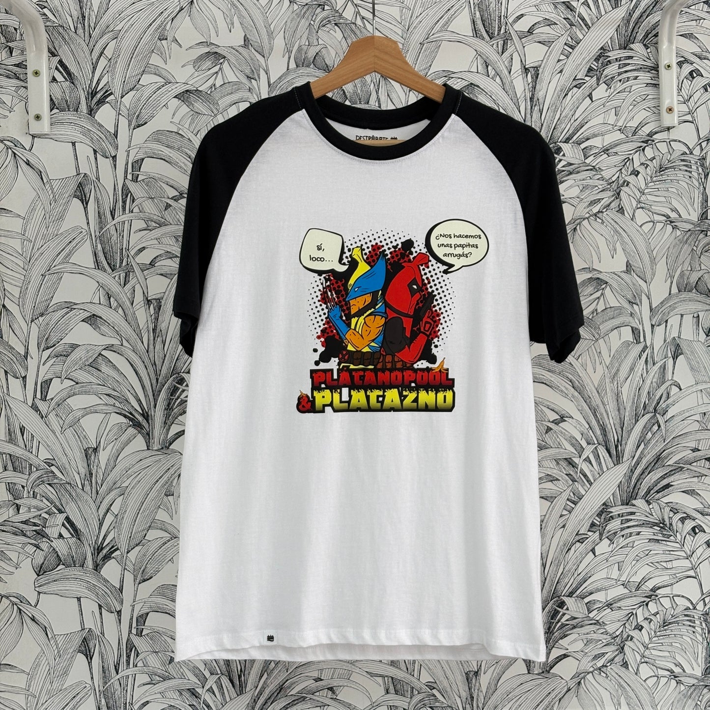 Camiseta Talla L bl ''Plátanopool&Platazno''