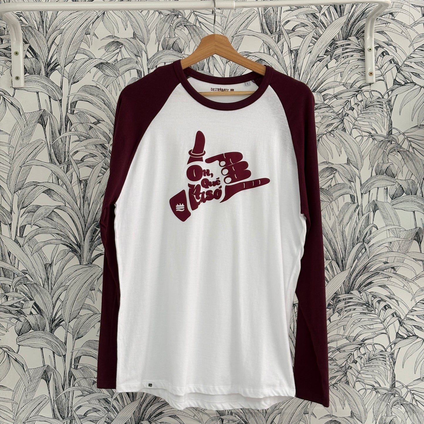 Camiseta manga larga bl ''Oh, qué pasó''