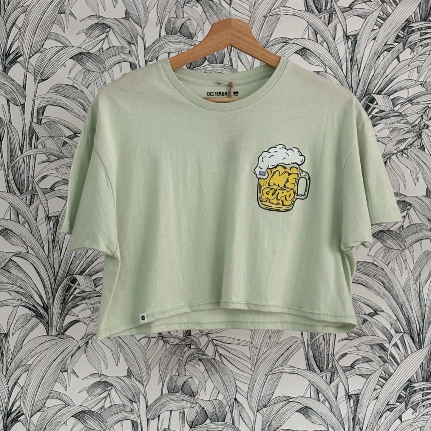 Top Talla S regular verde ''Me supo''
