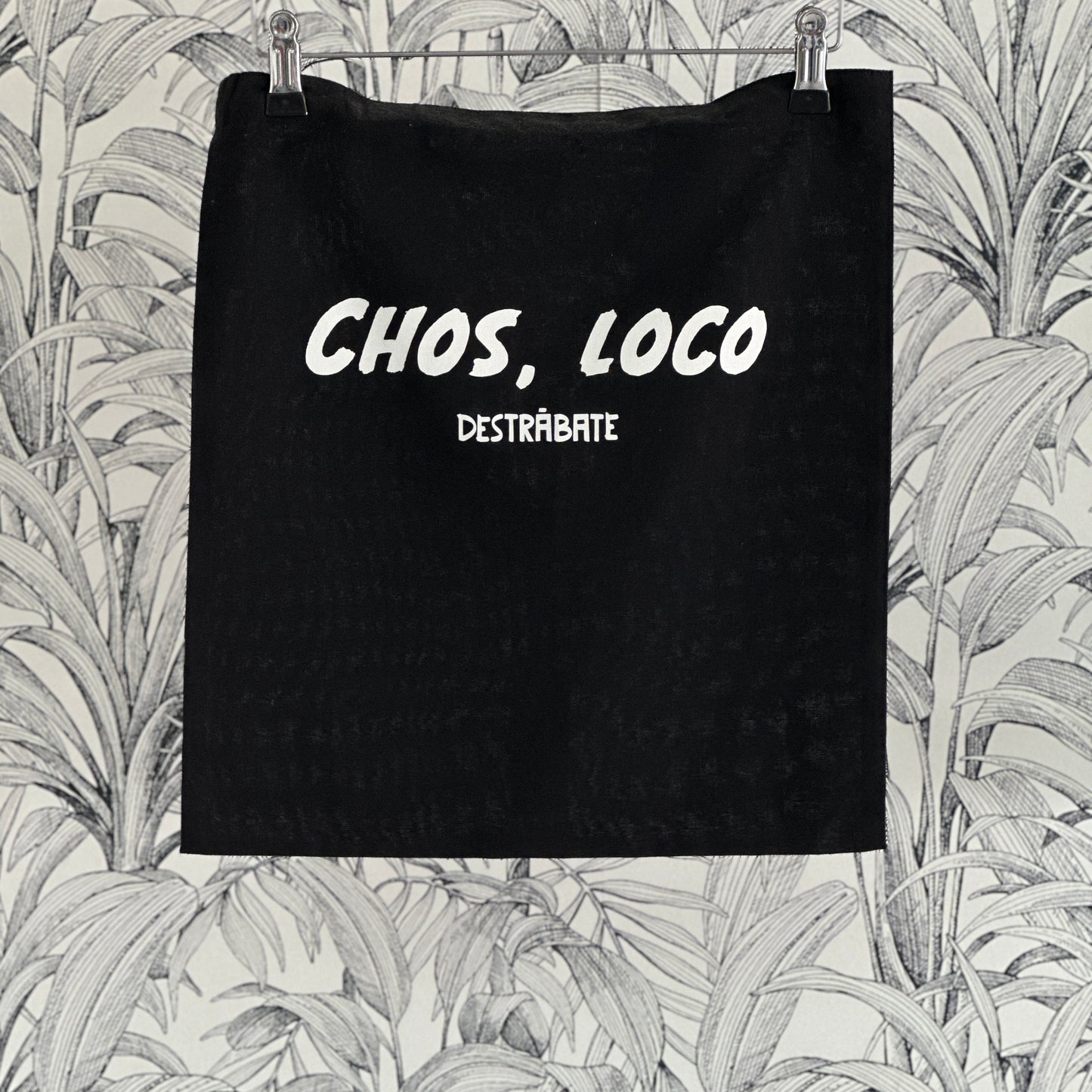Totebag negra Chos, loco