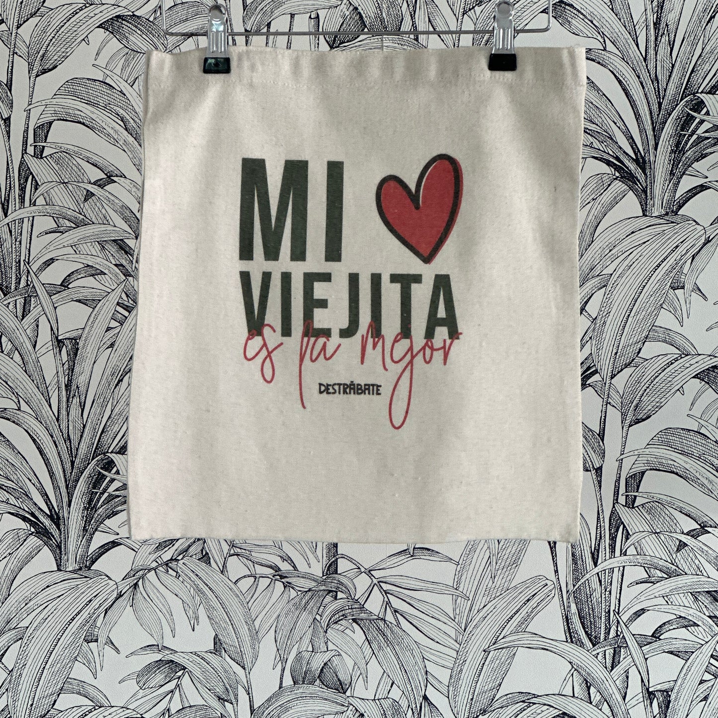 Totebag Mi viejita es la mejor