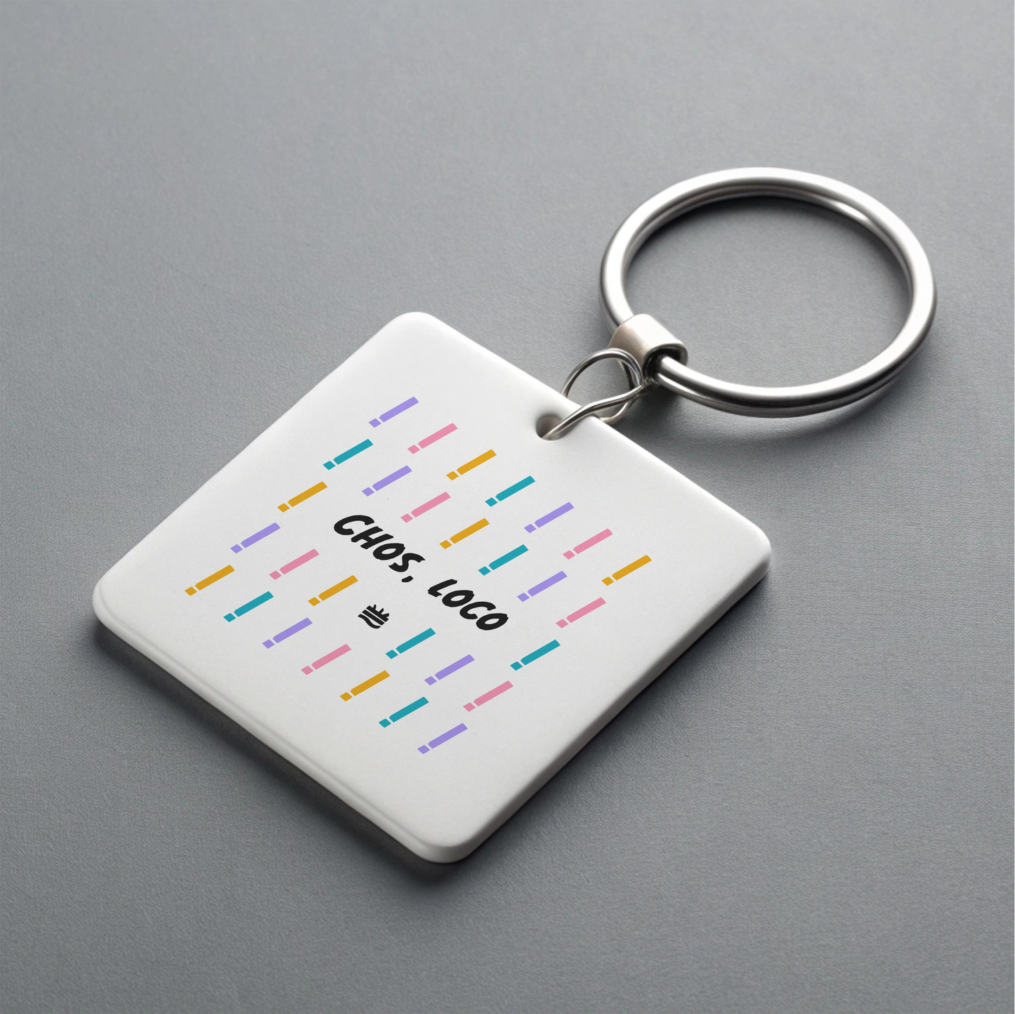 Llavero ''Chos, loco''