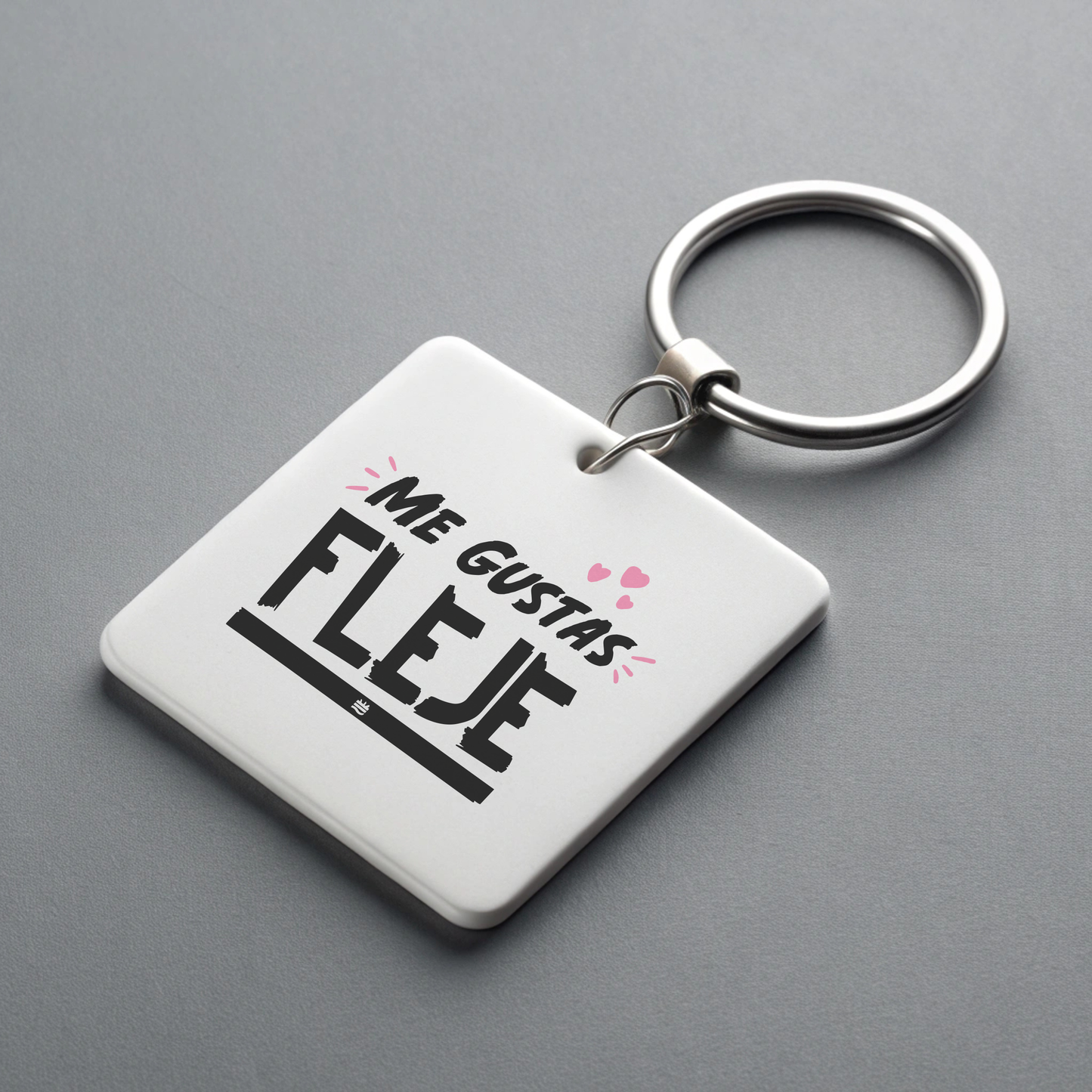 Llavero ''Me gustas fleje''