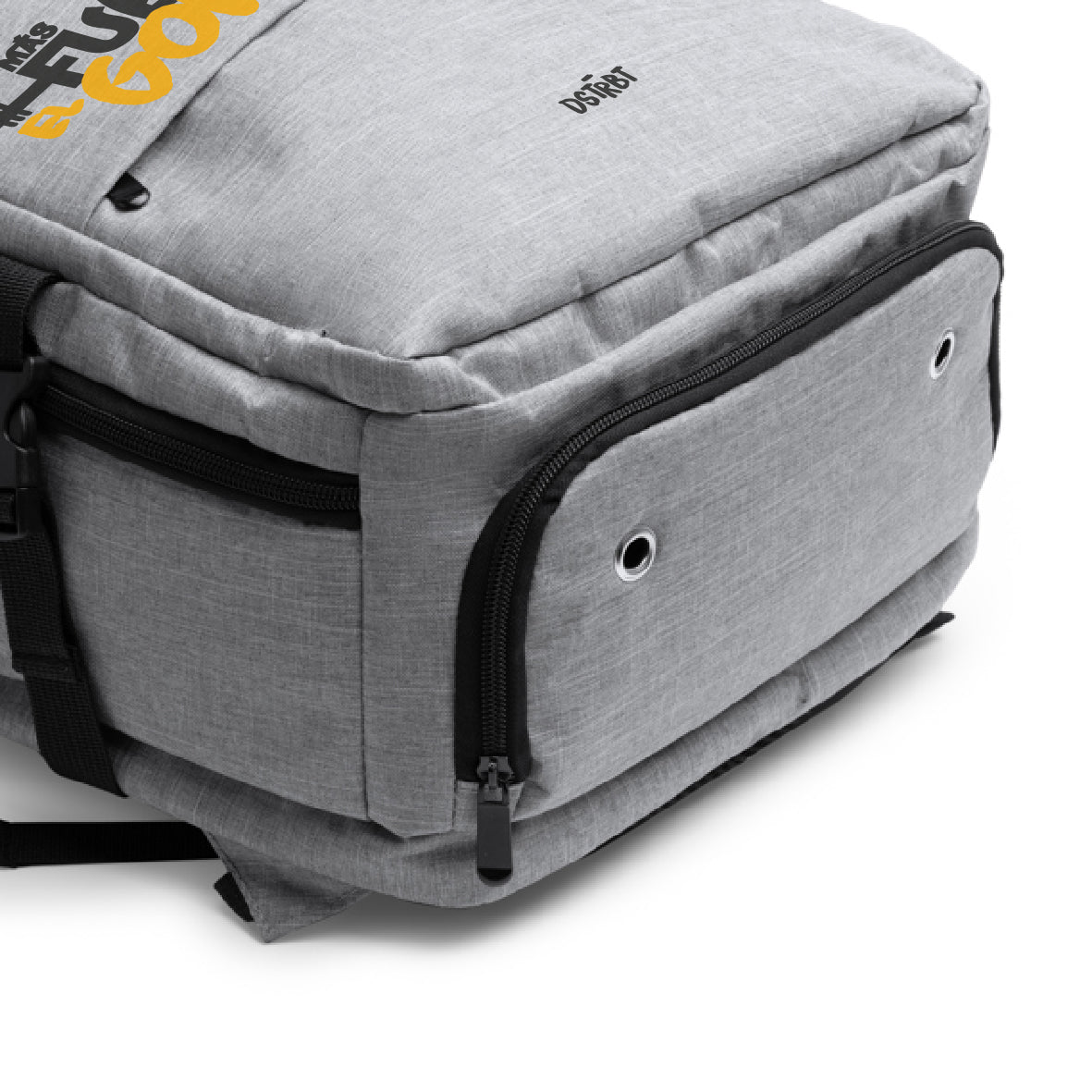 Mochila Gris "Más Fuerte que el Gofio"