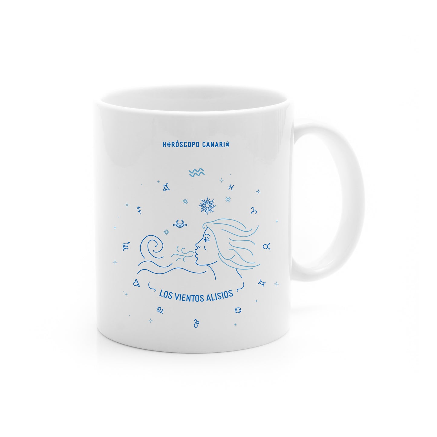 Taza BL Horóscopo Canario "Vientos Alisios" (Acuario)