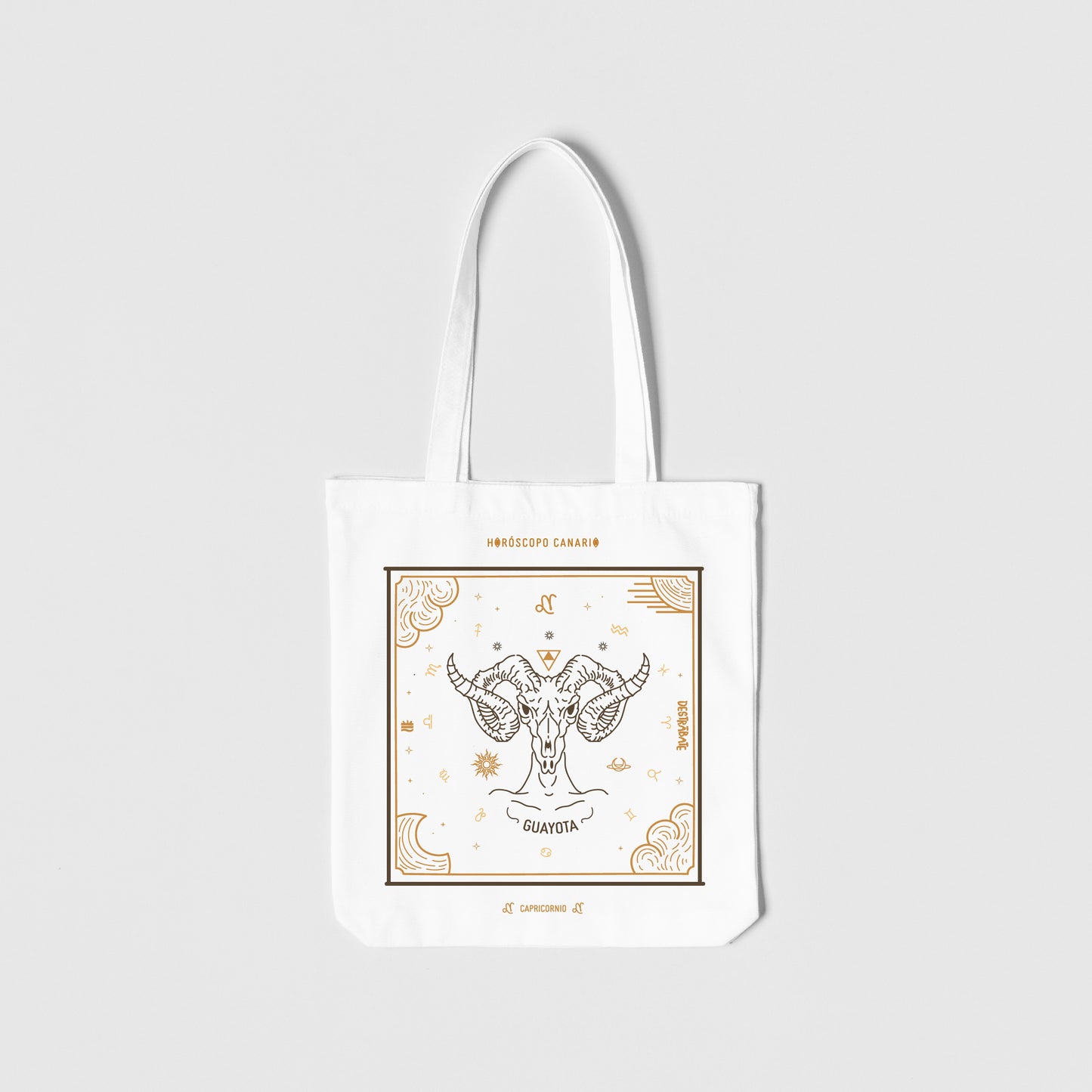 Totebag BL Horóscopo Canario "Guayota" (Capricornio)