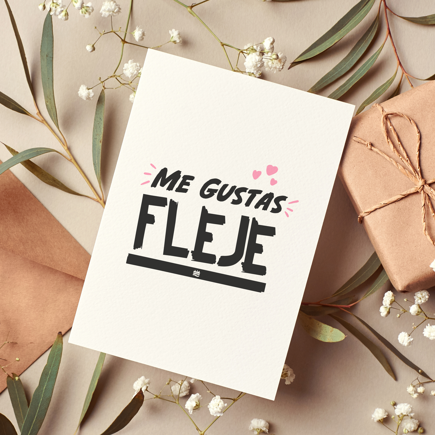 Print ¨Me gustas fleje¨