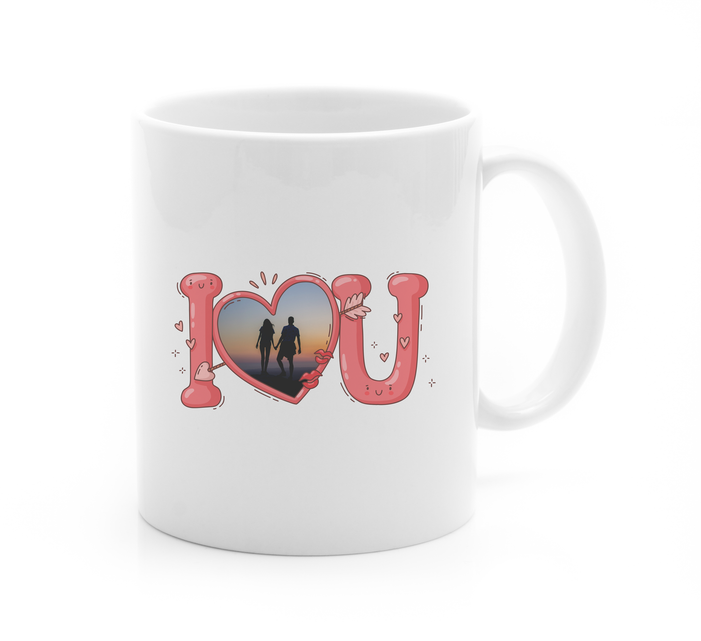 Personaliza tu taza ILOVEU con una foto