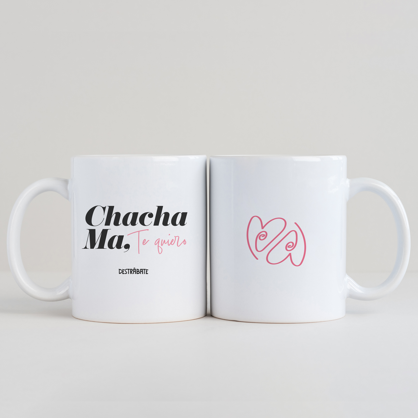 Taza ''Chacha ma, Te quiero'' classic