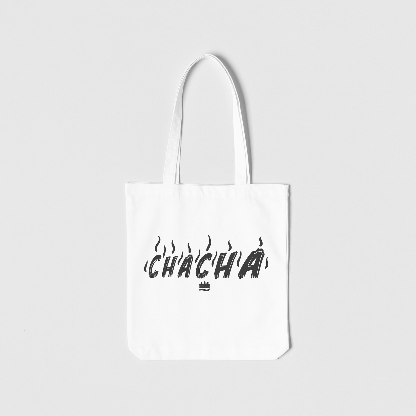Totebag blanca ''Chacha''