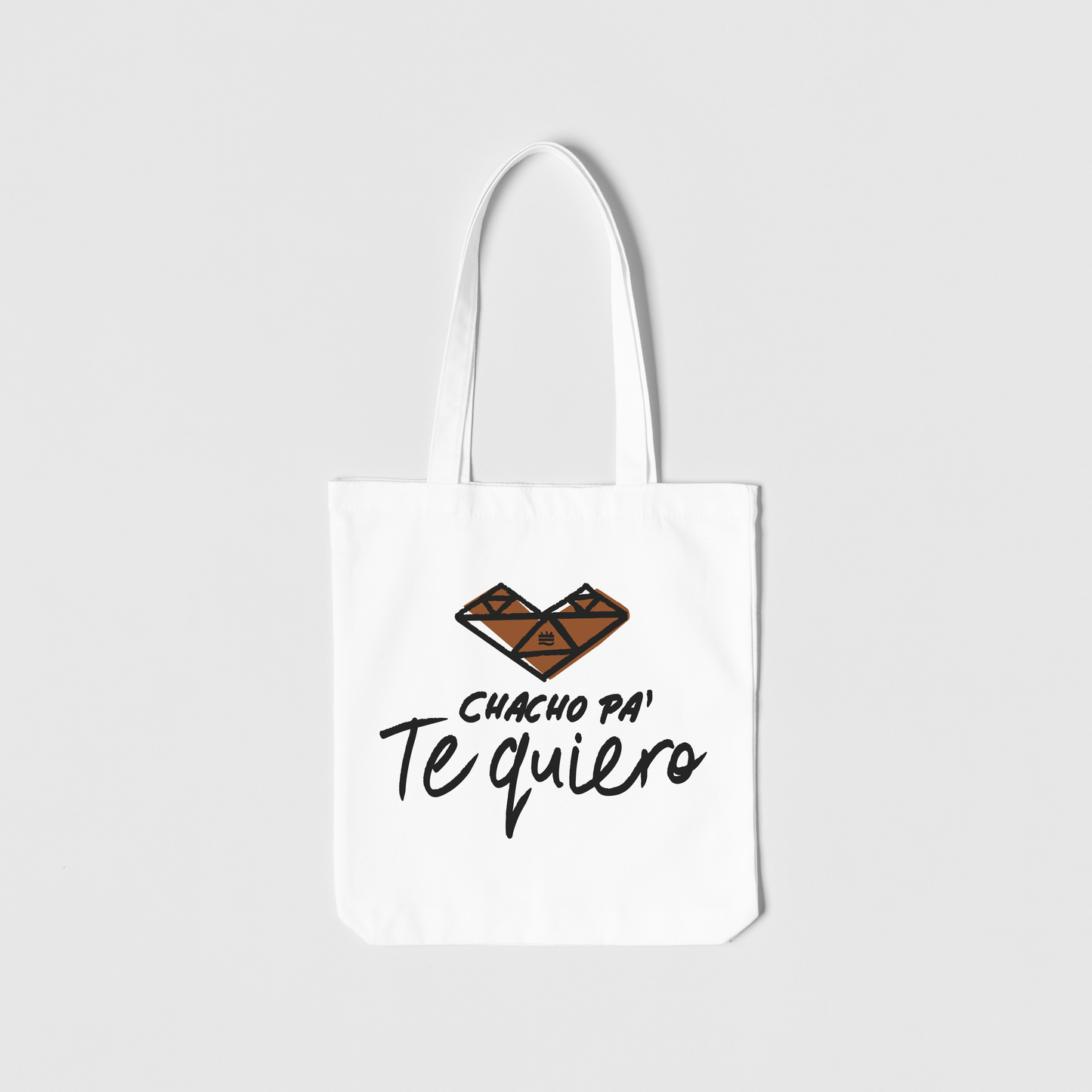 Totebag blanca ''Chacho pa"