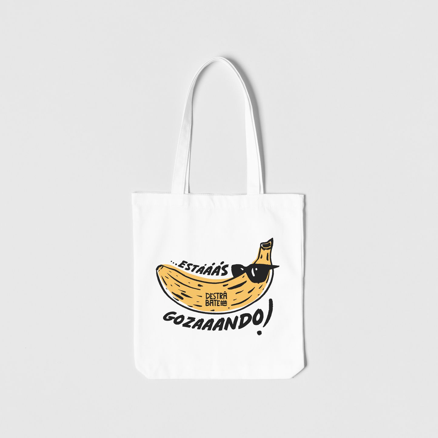 Totebag blanca ''Estás gozando''