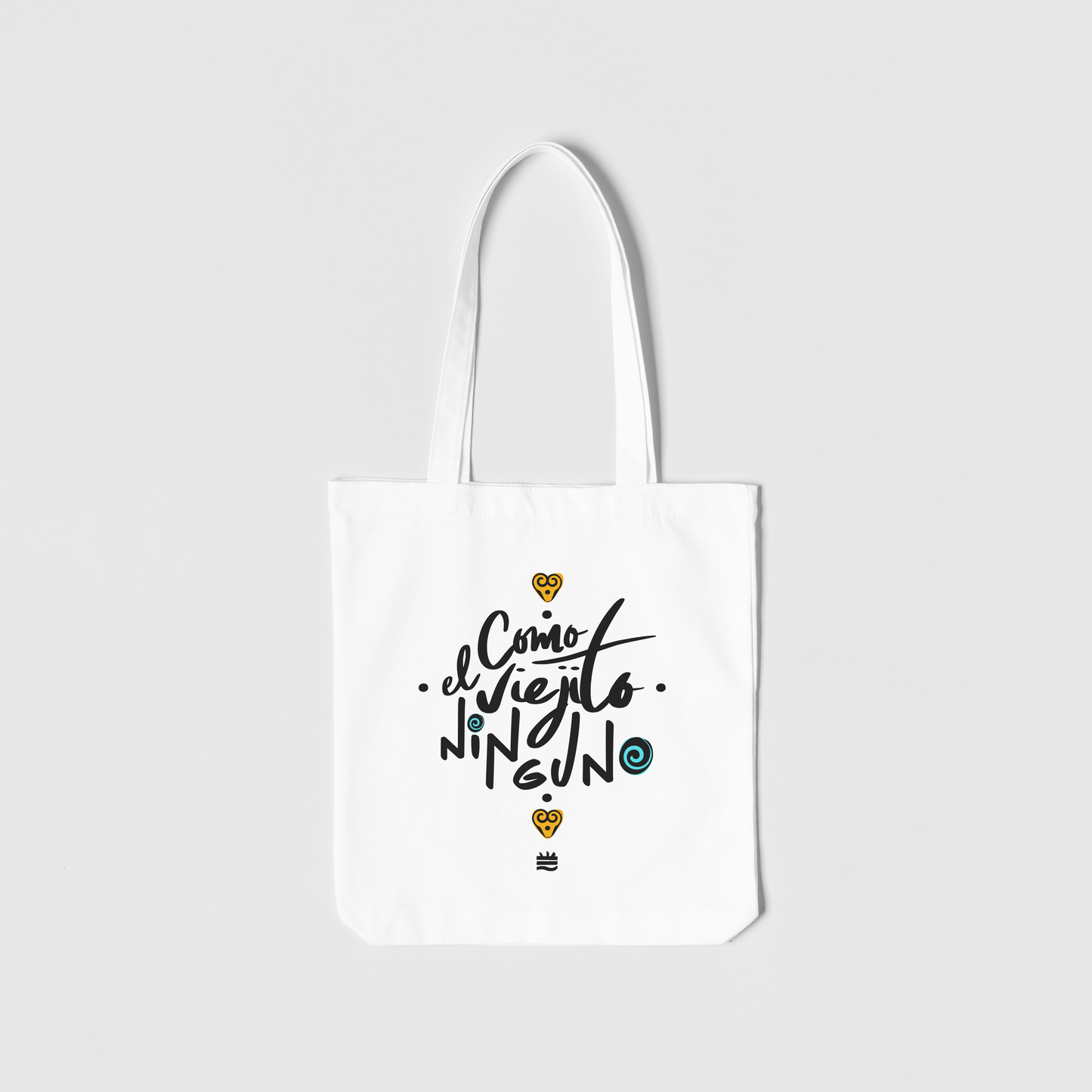 Totebag blanca ''Mi viejito"