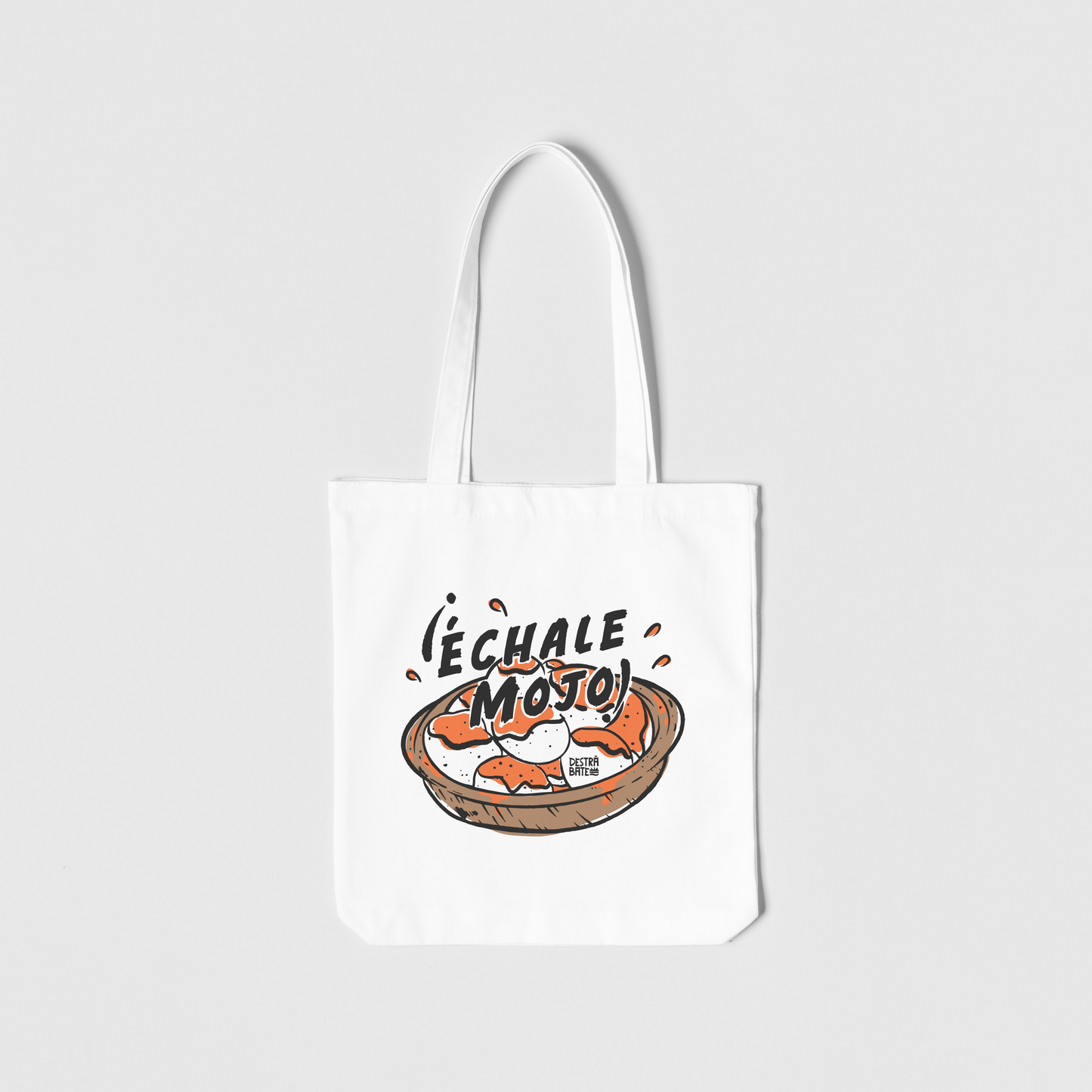 Totebag blanca ''Échale mojo''